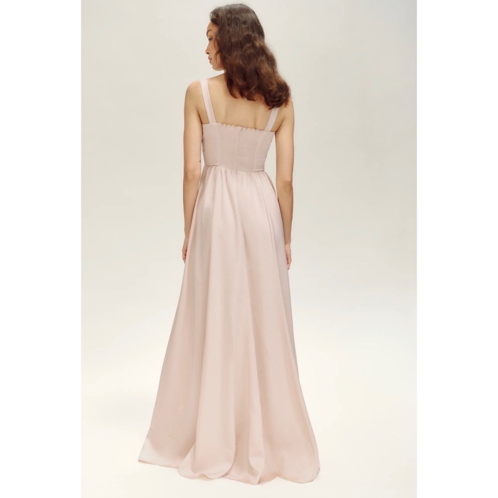 Reformation Hollyhock Dress in Champagne - Picture 4 of 13